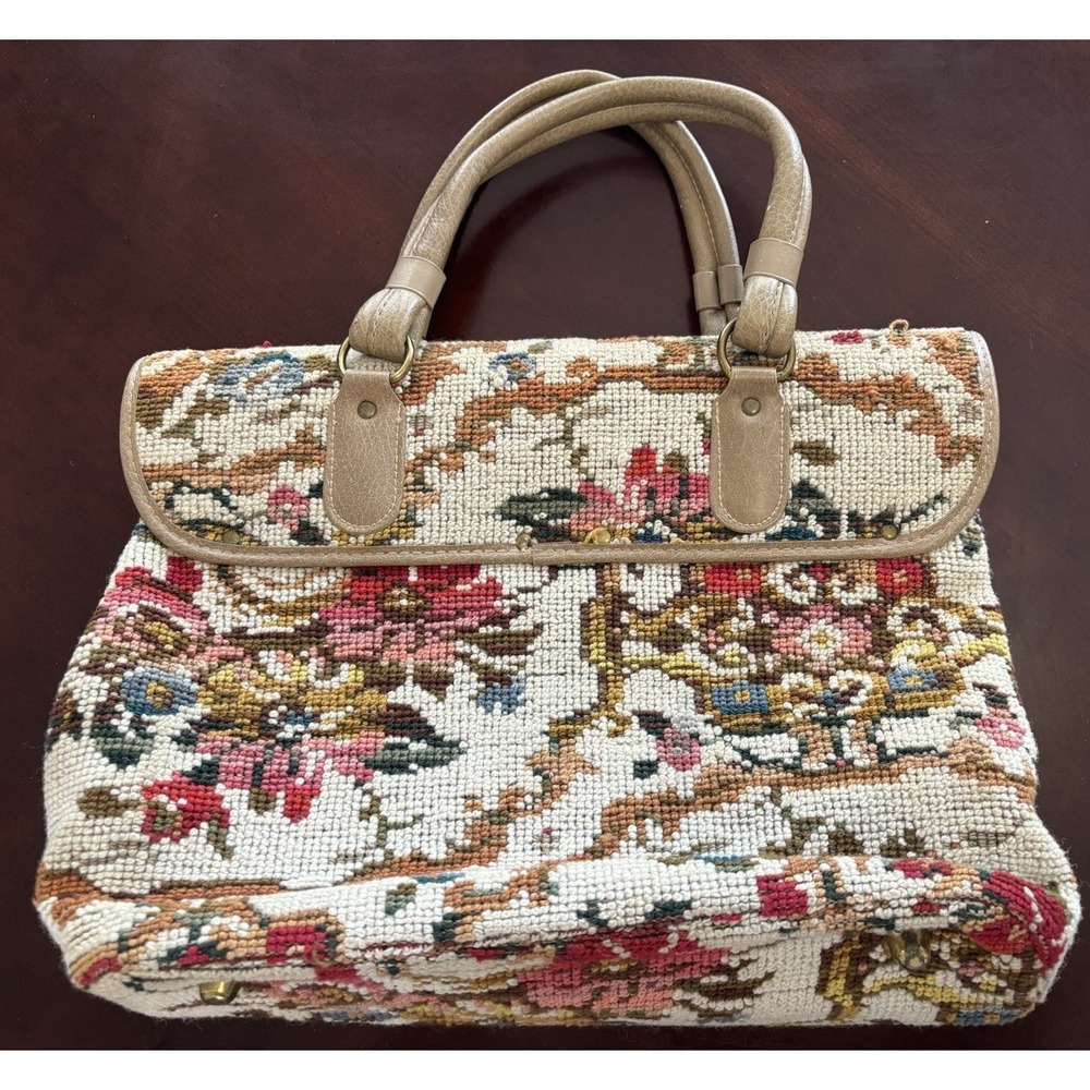Vintage Jaclyn Tapestry Tote Bag - Picture 3 of 8